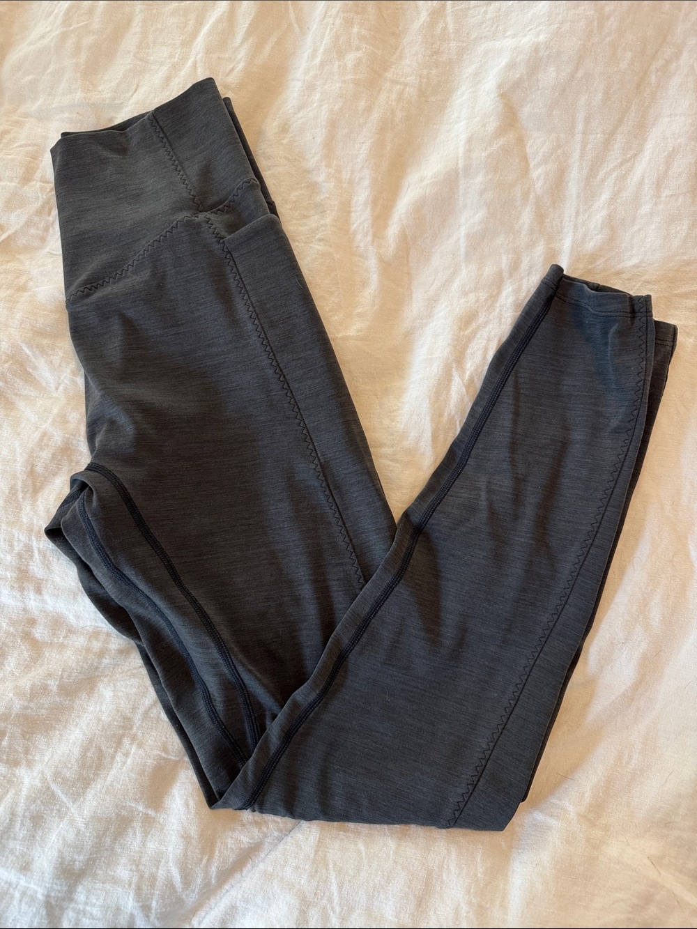 Vitality Charcoal Gray High-Waist Pocket Leggings size Medium